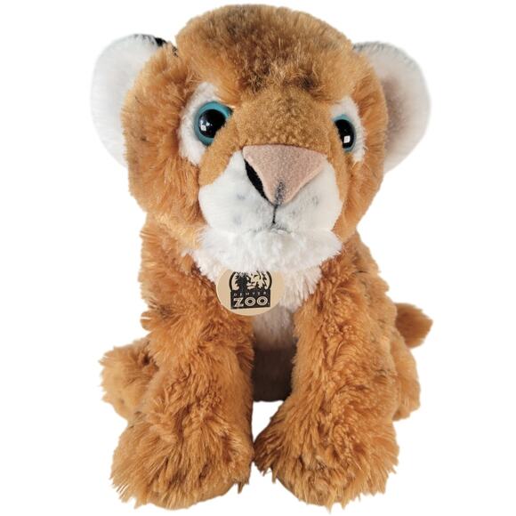 Wild Republic Lion Cub Plush 12" Stuffed Animal Denver Zoo Exclusive 2013 Toy - Picture 1 of 16
